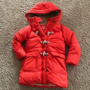 J Crew Girls Down Winter Coat (Size 8)